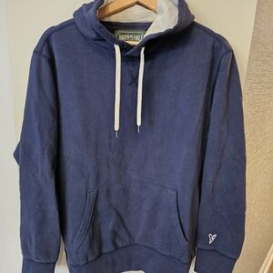 American Eagle Outfitters Men's Blue Hoodie
